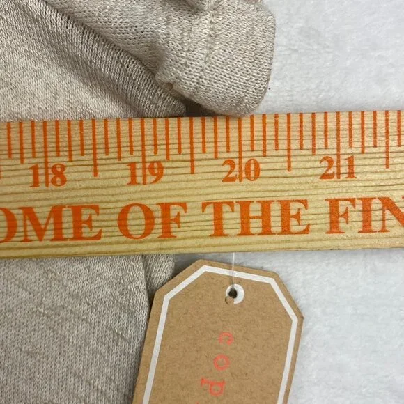 Copper Key Blouse Womens Extra Large Short Sleeve Lightweight Open Back Casual - Picture 4 of 8